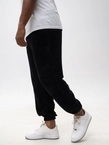 Spodnie męskie sztruksowe Jogger Jigga Wear Cord czarne