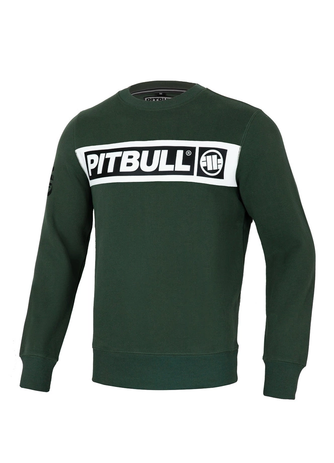 Bluza Pitbull Pit Bull Sherwood crewneck zielona