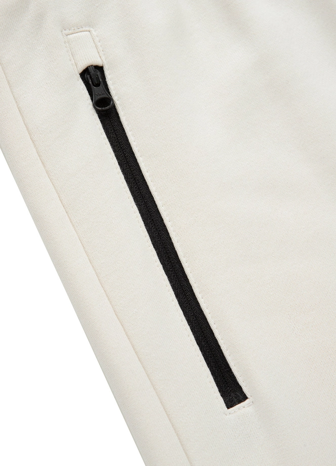 Spodnie dresowe Pitbull West Coast Small Logo beżowe