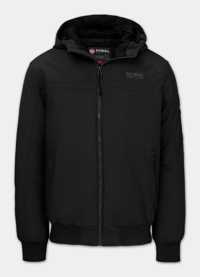 Kurtka zimowa męska Pit Bull Balboa II czarna