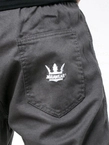 Spodnie męskie Jogger Jigga Wear Crown szare