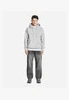 Bluza męska z kapturem Prosto Matched hoodie szara