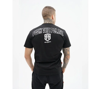 Koszulka męska t-shirt Street Autonomy Logo Fuck czarna