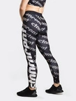 Legginsy Damskie Stoprocent Simple Pattern black