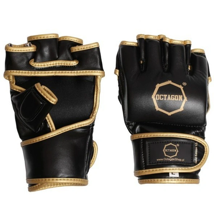 Rękawice MMA Octagon Gold Edition 1.0 black