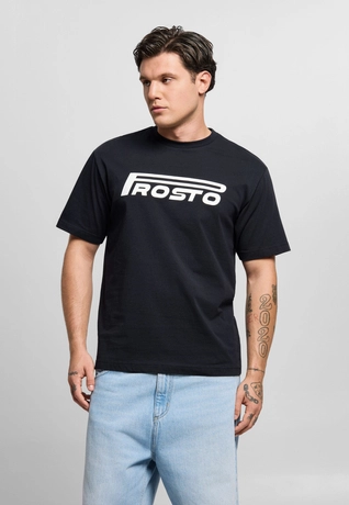 Koszulka męska t-shirt Prosto Pneumatic czarna