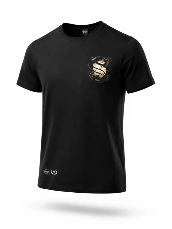 Koszulka męska t-shirt Środowisko Miejskie Skull czarna