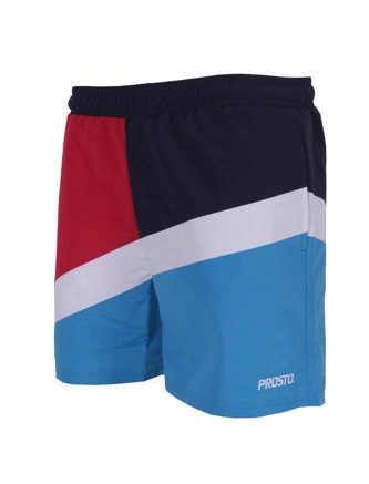 Spodenki Prosto Klasyk Shorts Plaza red