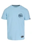 Koszulka męska T-Shirt Pit Bull Pitbull SD Stamp jasno niebieska