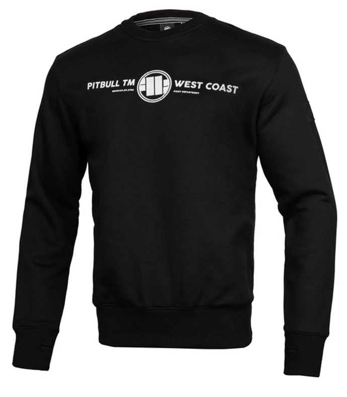 Bluza bez kaptura Pitbull Keep Rolling crewneck black