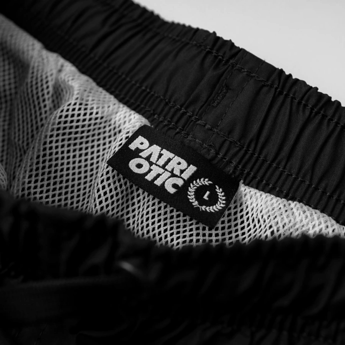 Spodenki męskie kąpielowe Patriotic Cls App Sleeve czarne