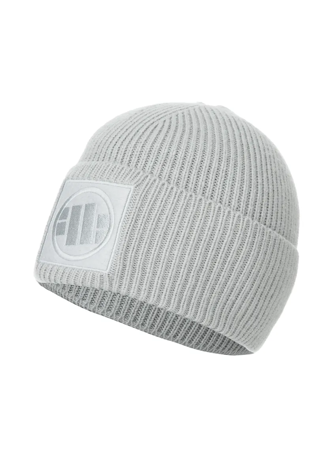 Czapka zimowa Pit Bull Beanie Single Logo szara