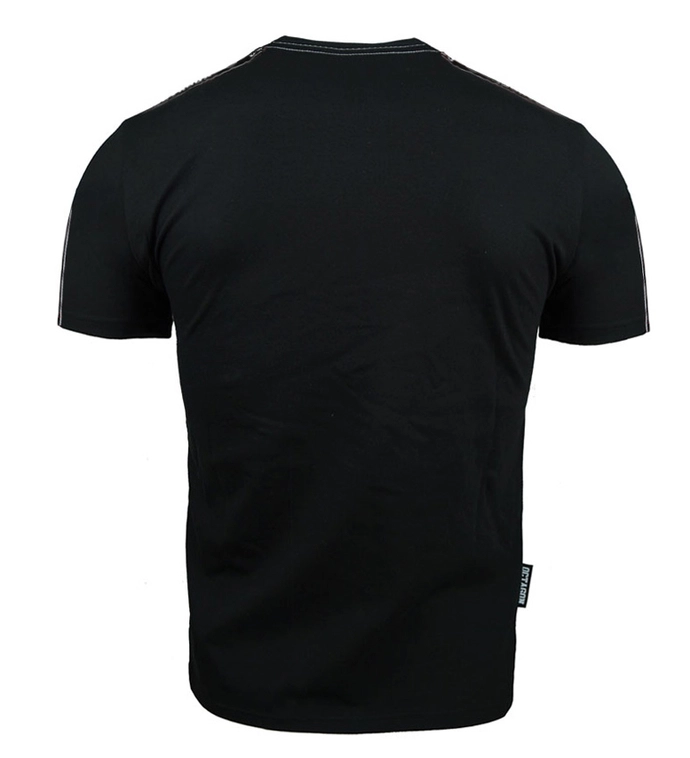 Koszulka męska T-shirt Octagon Stripe czarno/biała