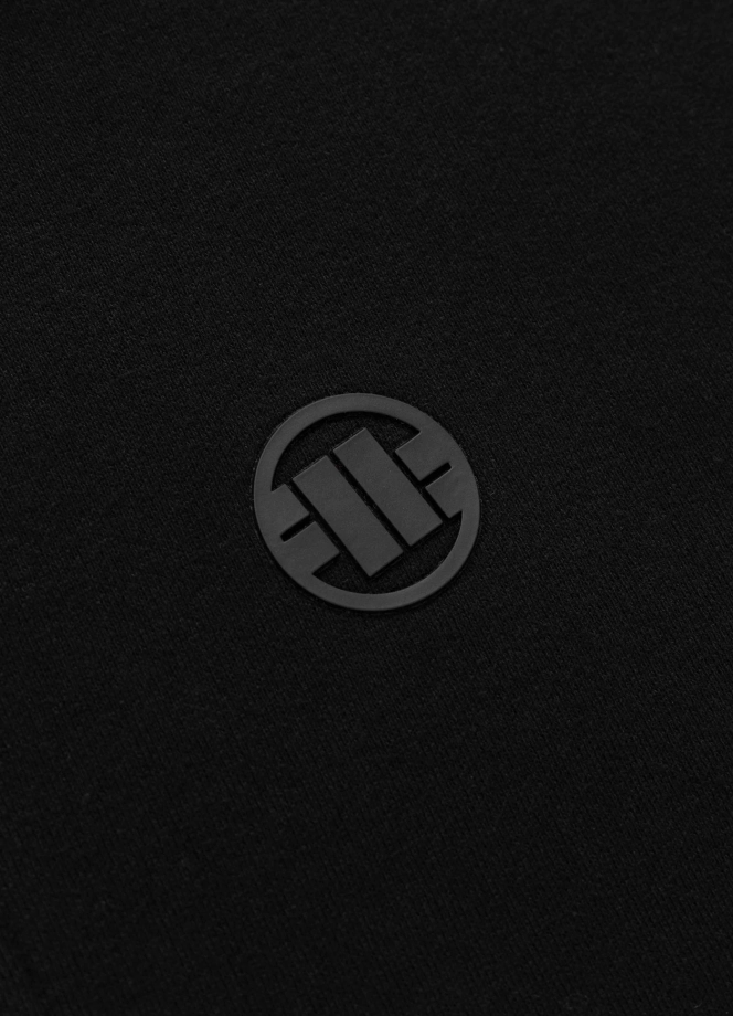 Bluza męska rozpinana z kapturem Pit Bull Hilltop czarno/czarna