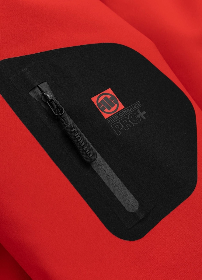 Kurtka męska zimowa Pit Bull Softshell Rockfish 25 czerwona