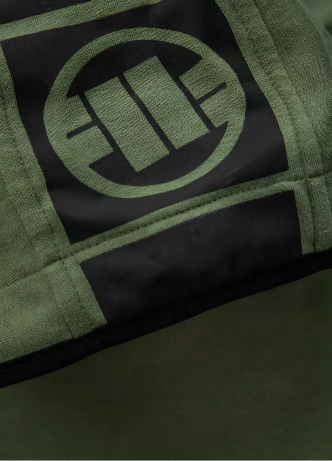 Bluza męska Pitbull Stafford 23 Pit Bull hooded zielona