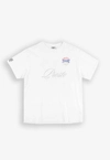 Koszulka męska t-shirt oversize Prosto Football Fan biała