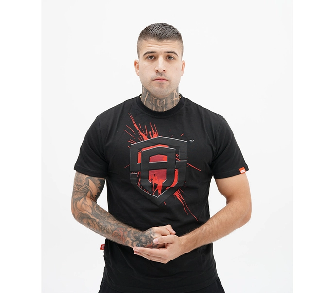 Koszulka męska t-shirt Street Autonomy Splash czarna