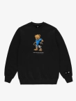 Bluza męska Środowisko Miejskie MMA Bear czarna