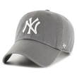 Czapka z daszkiem 47 Brand New York Yankees W/No Loop Label Clean Up szara