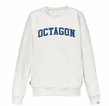 Bluza damska Octagon Logo crewneck white