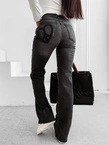 Spodnie damskie jeans Olavoga Zoio czarne