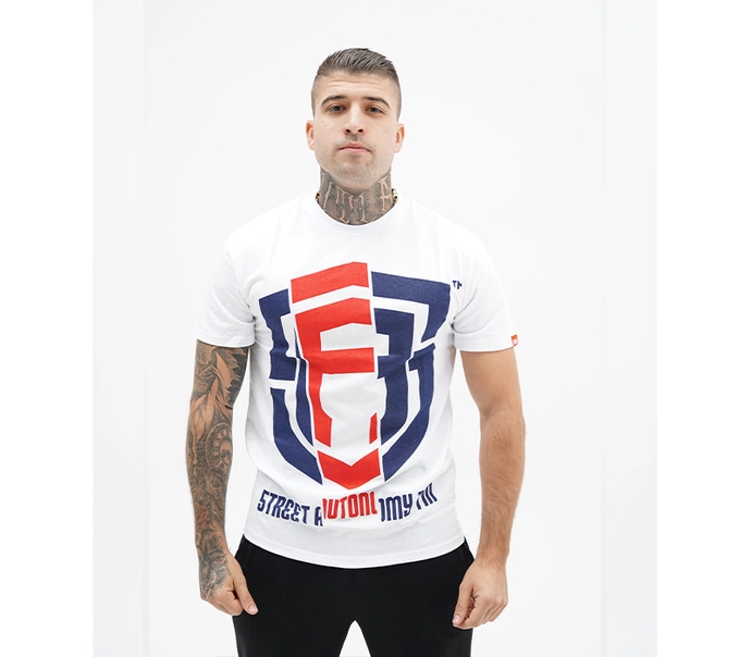 Koszulka męska t-shirt Street Autonomy Roach biała