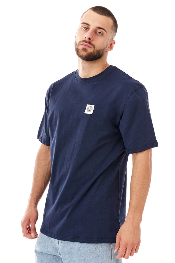 Koszulka męska t-shirt Mass Dnm Patch granatowa
