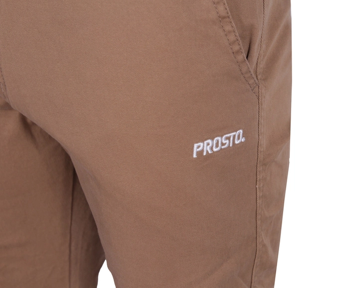 Spodnie męskie Prosto Chino Classics Meet beżowe
