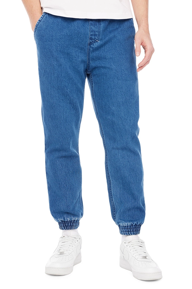 Spodnie męskie Jogger Jeans Mass Denim Signature 2.0 '25 niebieskie