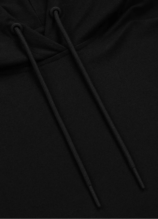 Bluza męska Pitbull Pit Bull Pique Rockey hooded czarna