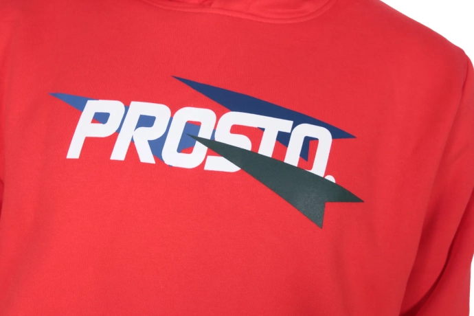 Bluza męska Prosto Klasyk Tronit hoodie czerwona