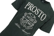 Koszulka męska t-shirt Prosto Klasyk Hexer ciemno zielona