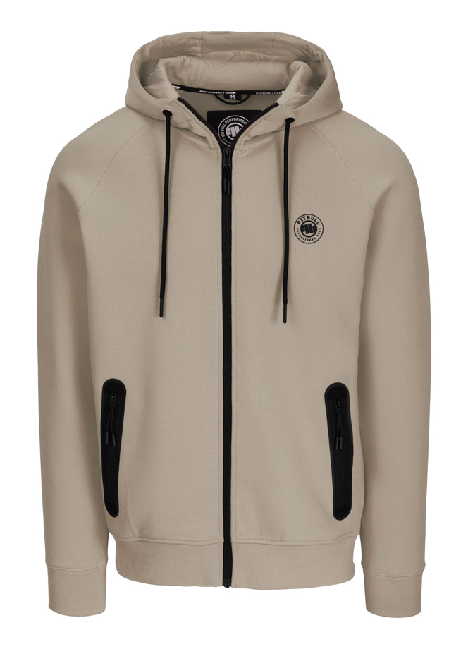 Komplet dresowy męski Pitbull Pit Bull Dogwood beżowy