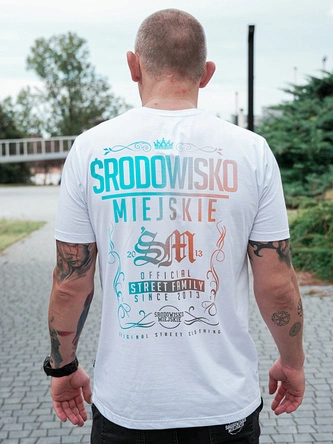 Koszulka t-shirt Środowisko Miejskie Theme 2.0 biała