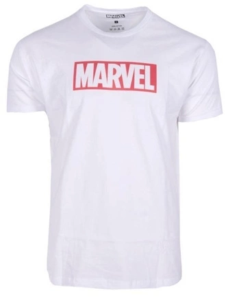 Koszulka T-shirt MARVEL Logo white