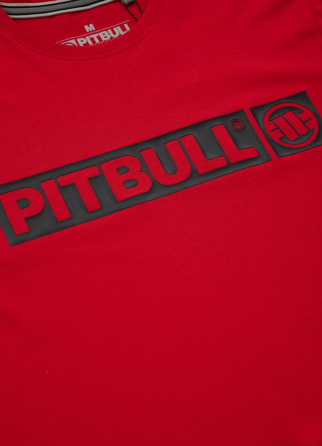 Koszulka męska T-Shirt Pit Bull Pitbull Hilltop 25 czerwona