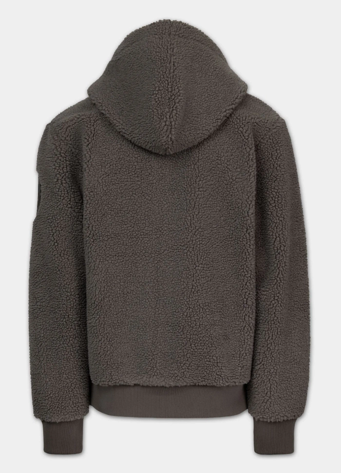 Bluza męska rozpinana z kapturem Pit Bull Galaxy taupe