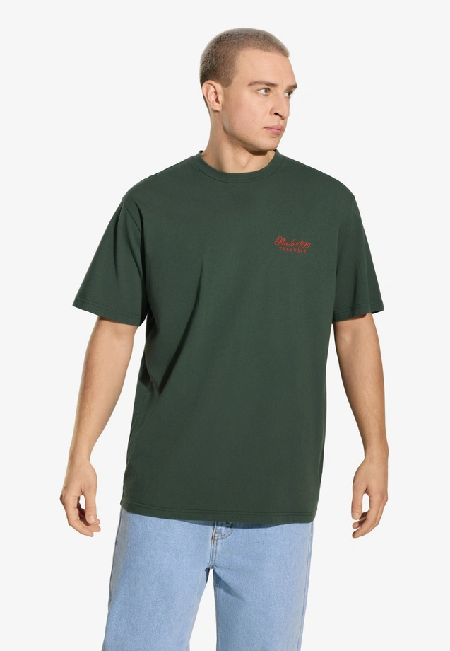Koszulka męska t-shirt Prosto Team zielona