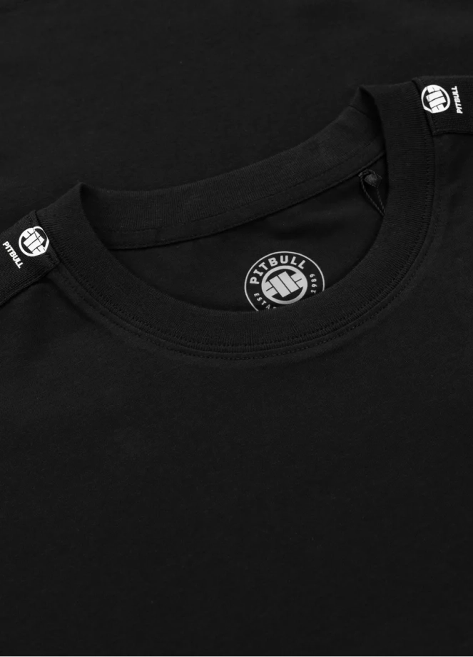 Koszulka damska T-shirt Pit Bull Tape Nugget czarna