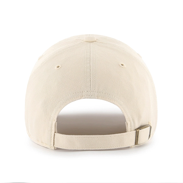 Czapka z daszkiem 47 Brand Los Angeles Dodgers Natural Clean Up kremowa