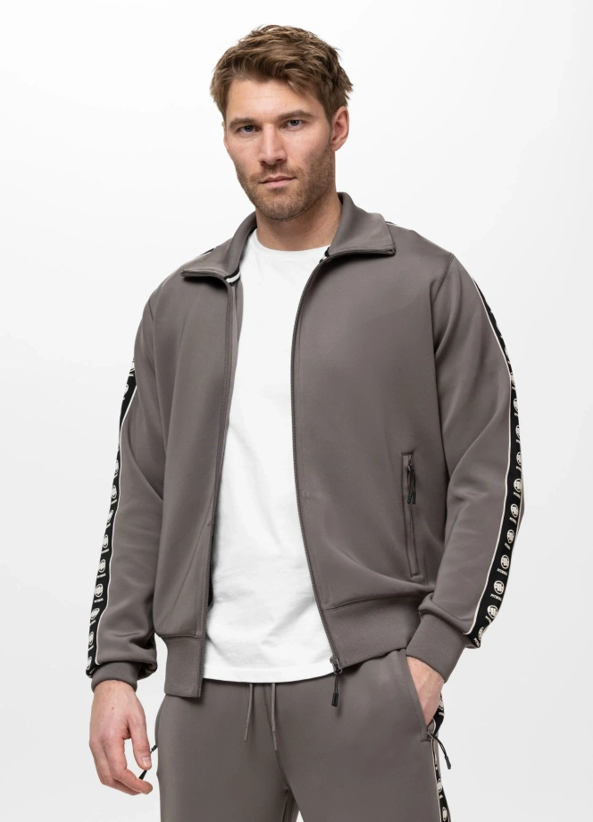 Bluza męska rozpinana Pit Bull Powers 26 taupe