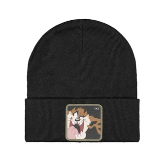 Czapka zimowa Capslab Looney Tunes Taz czarna