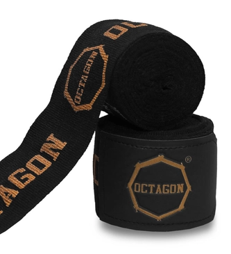 Owijki/Bandaże bokserskie Legion Octagon Supreme Printed 5m czarno/złote