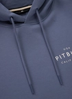 Bluza męska z kapturem Pitbull Pit Bull Sampson niebieska