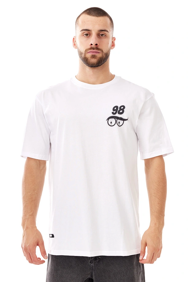 Koszulka męska t-shirt Mass Dnm Mr. Nice Guy biała