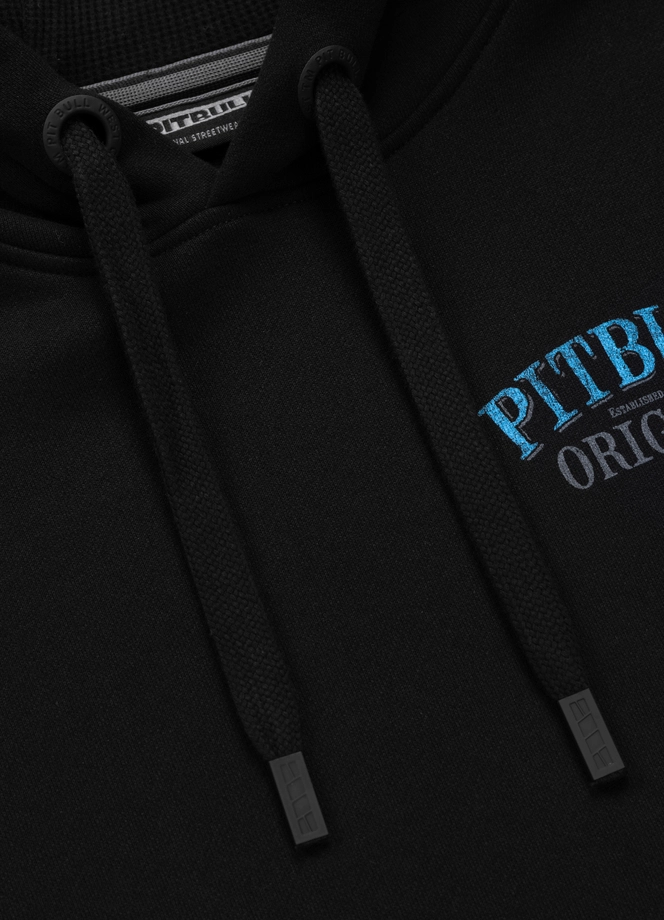 Bluza męska z kapturem Pit Bull Midnight czarna