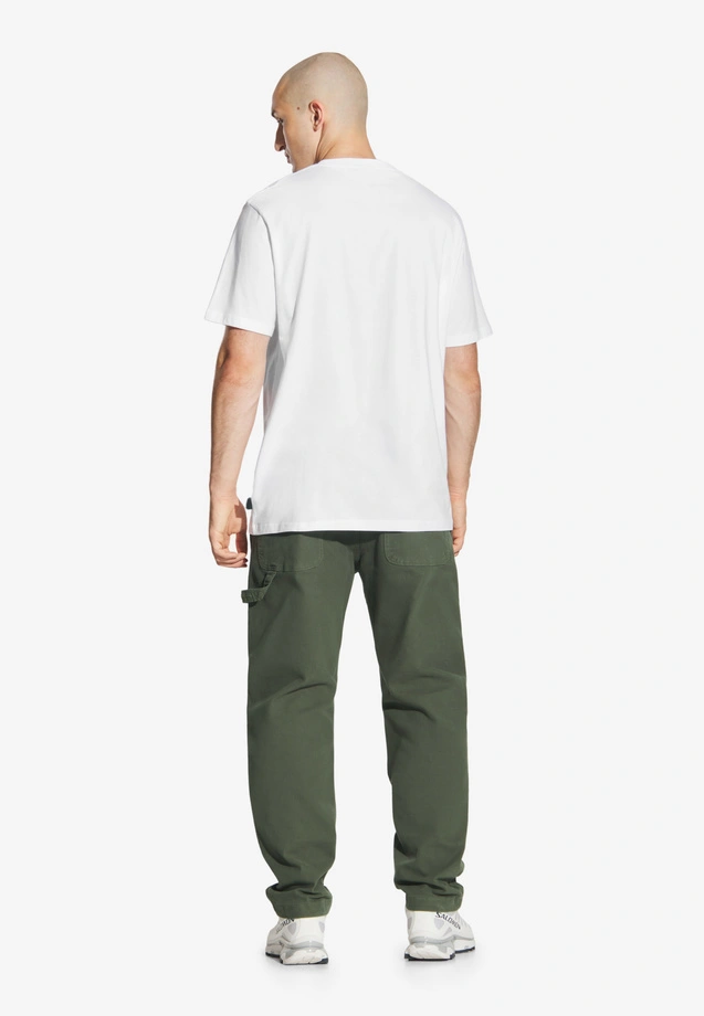 Koszulka męska t-shirt Prosto Box Logo biała
