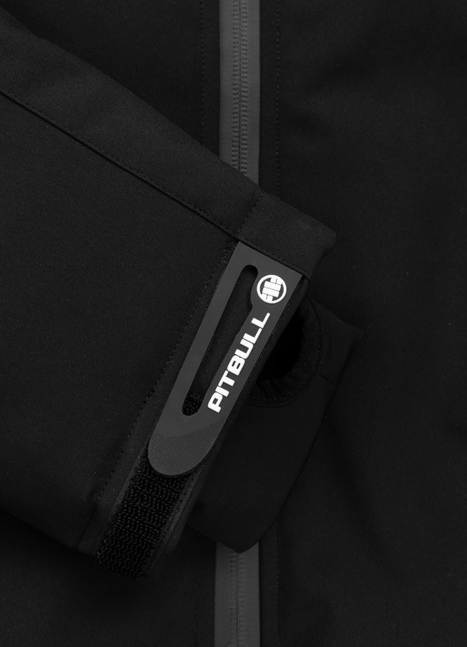 Kurtka męska zimowa Pit Bull Softshell Rockfish 25 czarna