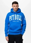 Bluza męska z kapturem Pit Bull Norton niebieska